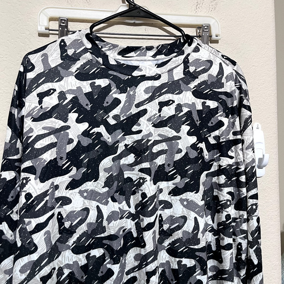 FLORIDA CRACKER tshirt Mens 3XL Western Boot shapes Camo performance shirt - Picture 2 of 5